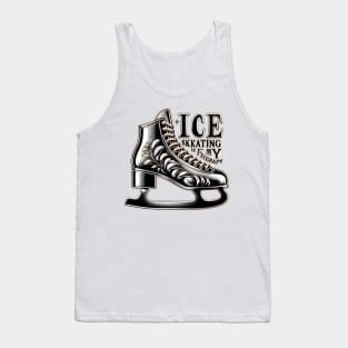 Ice Skating Is My Therapy Tank Top